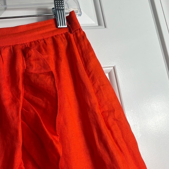 J. Crew Orange Mini Skirt - Picture 5 of 13